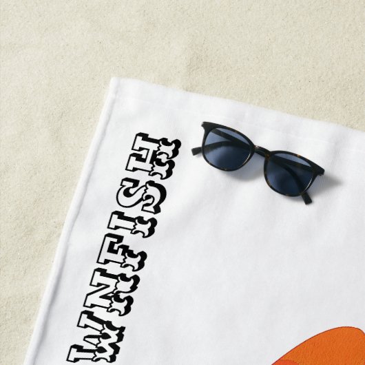 Cutclownvis Strandlaken (In situ)