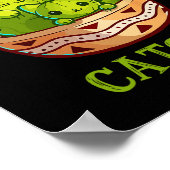 Cutcus cutas en cactus Mexican cactus cinco de Poster (Hoek)