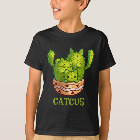 Cutcus cutas en cactus Mexican cactus cinco de T-shirt (Voorkant)