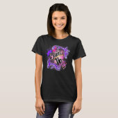 Cute16th Birthday Airborstel Graffiti Retro T-shirt (Voorkant volledig)