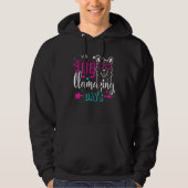 Cute 100 Llamazing Days Llama 100th Day Teacher Ki Hoodie (Voorkant)