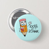 Cute 100e dag schoolcadeau voor Cartoon Ronde Button 5,7 Cm (Voorkant /achterkant)