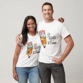 Cute 100e dag schoolcadeau voor Cartoon T-shirt (Unisex)