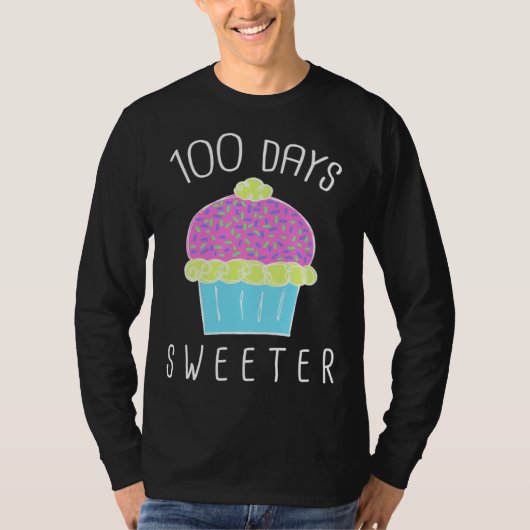 Cute 100th Day of School For Teachers and Students T-shirt (Voorkant)