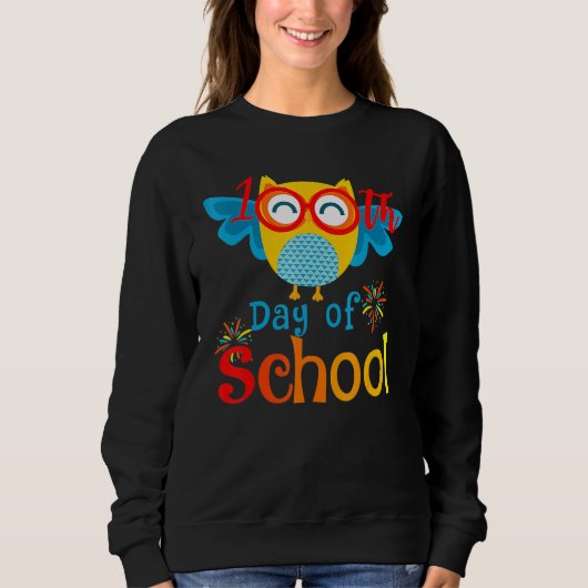 Cute 100th Day Of School Owl Lover 100 Days Teache Trui (Voorkant)