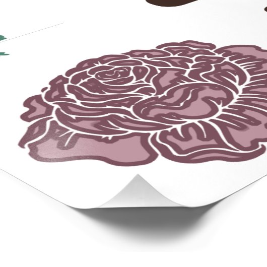 Cute 10e Jubileum Perfect Poster (Hoek)