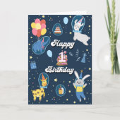 Cute 1st Birthday Kaart (Voorkant)