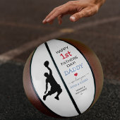 Cute 1st Fathers Day | Papa Basketball Basketbal
