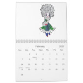 Cute 2012 kalender (Feb 2027)