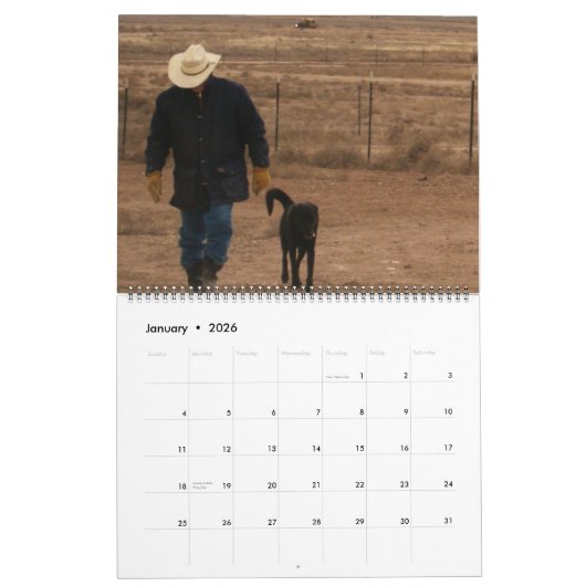 Cute 2013 Western Ranch Animals Calendar Kalender (Jan 2026)