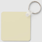 CUTE_2022_ BLACK EN BROWN LIGHT YELLOW_Aluminium Sleutelhanger (Achterkant)