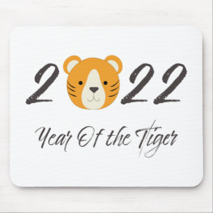 Cute 2022 Year of the Tiger Muismat