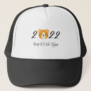 Cute 2022 Year of the Tiger Trucker Pet