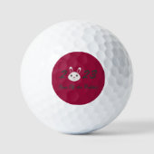 Cute 2023 Year of the Rabbit Golfballen (Voorkant)