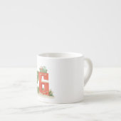 Cute 2026 New Year's Espresso Mug Kop (Voorkant rechts)