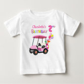 Cute 2e verjaardag polka dot roze meisjesachtige g (Voorkant)