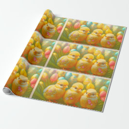 Cute 3 Paaskip Collectie Cadeaupapier