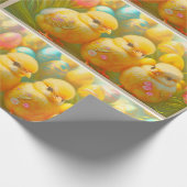 Cute 3 Paaskip Collectie Cadeaupapier (Hoek)