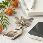 Cute 3D Milk Tea Design – Boba Lover Aesthetic Sleutelhanger (Zijkant)