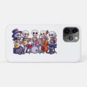 Cute 3D Skeleton Music Band – Adorable Cartoon Con Case-Mate iPhone Case (Achterkant (horizontaal))