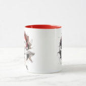Cute 3D Snowman Mug Mok (Midden)