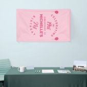 Cute 40th Birthday Personalized Spandoek (Beurs)
