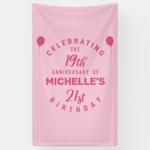 Cute 40th Birthday Personalized Spandoek