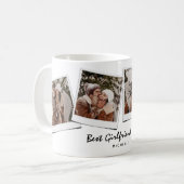 Cute 4 foto Beste Vriendin ooit Koffiemok (Voorkant links)