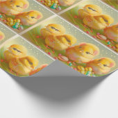 Cute 4 Paaskip Collectie Cadeaupapier (Hoek)