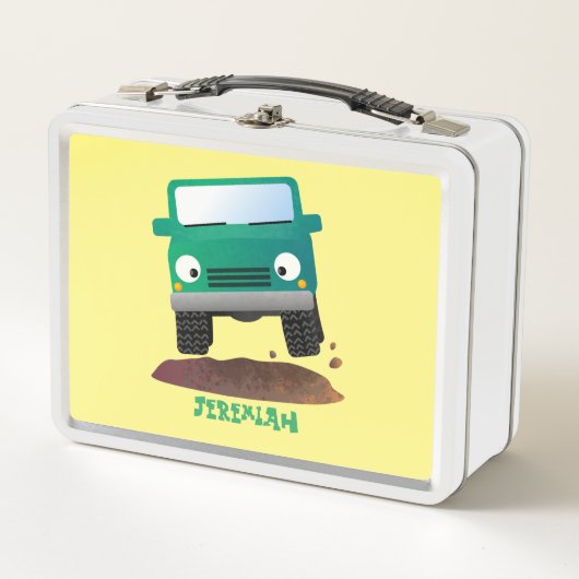 Cute 4X4-terreinwagen cartoon auto (Voorkant)