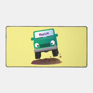 Cute 4X4 terreinwagen cartoon Bureaumat