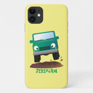 Cute 4X4 terreinwagen cartoon Case-Mate iPhone Case