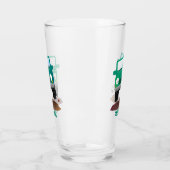 Cute 4X4 terreinwagen cartoon Glas (Links)