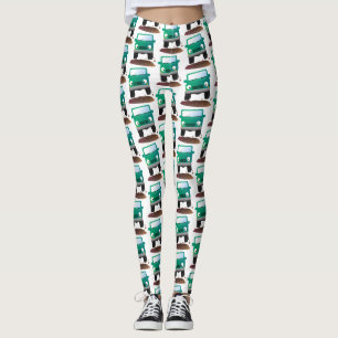 Cute 4X4 terreinwagen cartoon Leggings