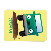 Cute 4X4 terreinwagen cartoon Magneet (Horizontaal)