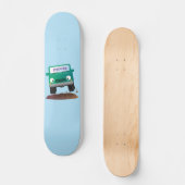 Cute 4X4 terreinwagen cartoon Persoonlijk Skateboard (Voorkant)