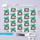 Cute 4X4 terreinwagen cartoon Tissuepapier (Craft)