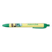 Cute 4X4 terreinwagen cartoon Zwarte Inkt Pen (Bodem)