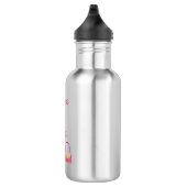 Cute 50e verjaardag Hot Roze Hoge Hakken Naam Cade Waterfles (Rechts)