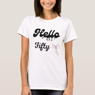 Cute 50e verjaardagsshirt voor meisjes – Sweet 50 T-shirt