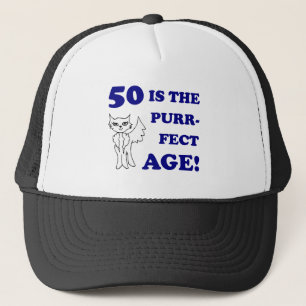 Cute 50th Birthday Cadeau Trucker Pet