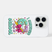 Cute 67 Days Of School Pencil Bow Classroom Theme iPhone Hoesje (Achterkant horizontaal)