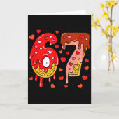 Cute 67 Zoete Snoep Hartjes Leuk Ontwerp Voor Kind Kaart (Gele Bloem)