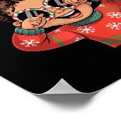 Cute 6 7 Six Seven Meme Christmas Women Men Kids  Poster (Hoek)