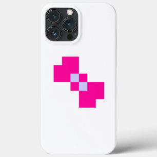 Cute 8 Bit Pixel Bow iPhone 13 Pro Max Hoesje