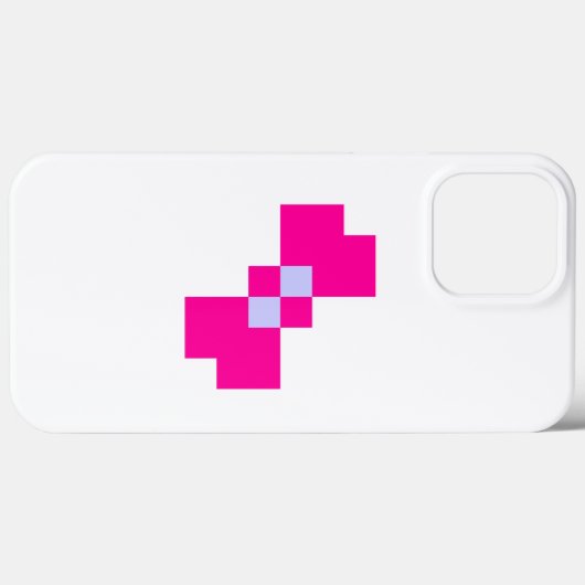 Cute 8 Bit Pixel Bow Case-Mate iPhone Case (Achterkant (horizontaal))