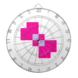 Cute 8 Bit Pixel Bow Dartbord