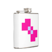 Cute 8 Bit Pixel Bow Heupfles (Rechts)