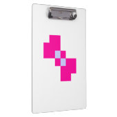 Cute 8 Bit Pixel Bow Klembord (Rechts)