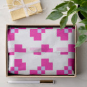 Cute 8 Bit Pixel Bow Tissuepapier (Geschenk)